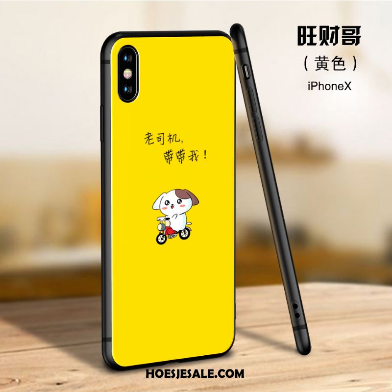 iPhone X Hoesje Nieuw Mobiele Telefoon Spotprent Trendy Merk Anti-fall