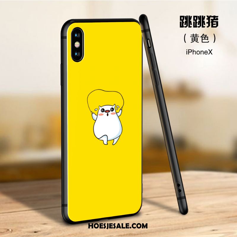 iPhone X Hoesje Nieuw Mobiele Telefoon Spotprent Trendy Merk Anti-fall