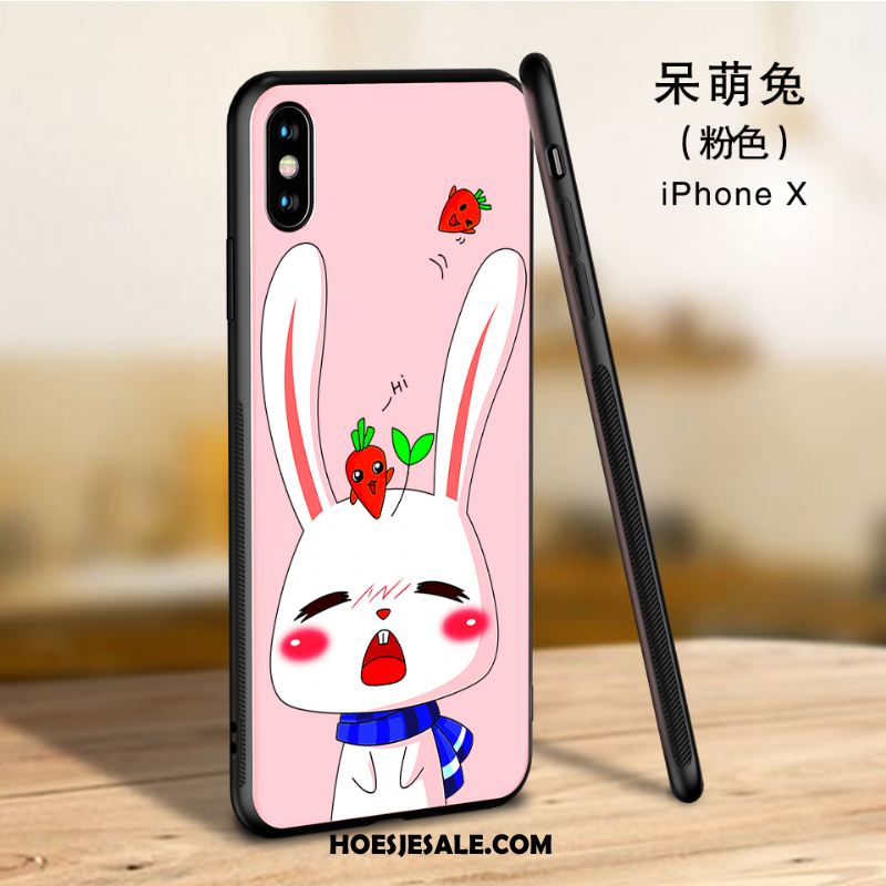 iPhone X Hoesje Nieuw Mobiele Telefoon Spotprent Trendy Merk Anti-fall