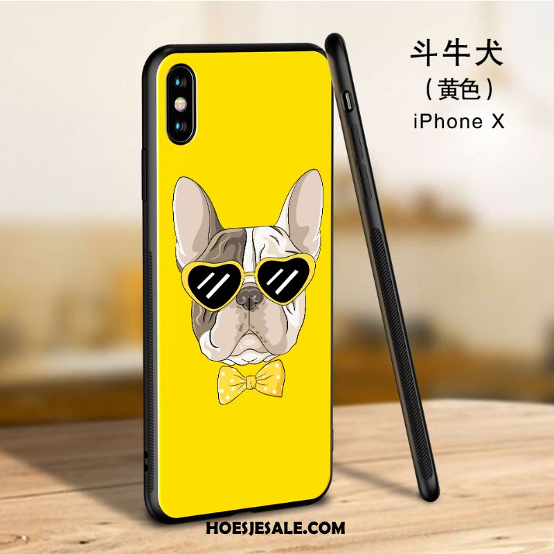 iPhone X Hoesje Nieuw Mobiele Telefoon Spotprent Trendy Merk Anti-fall