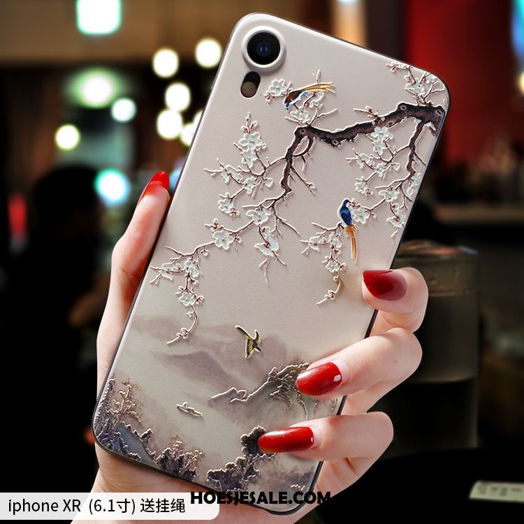 iPhone Xr Hoesje Hanger Persoonlijk Anti-fall Mobiele Telefoon Siliconen Aanbiedingen