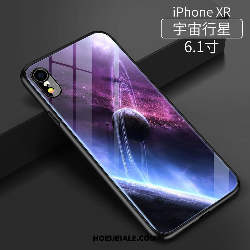 iPhone Xr Hoesje Hoes Zacht Mobiele Telefoon Blauw Dun Goedkoop