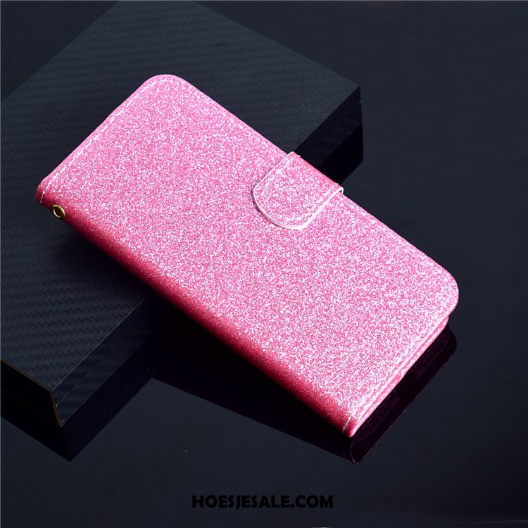 iPhone Xr Hoesje Zwart Anti-fall Roze Mobiele Telefoon Ondersteuning Goedkoop
