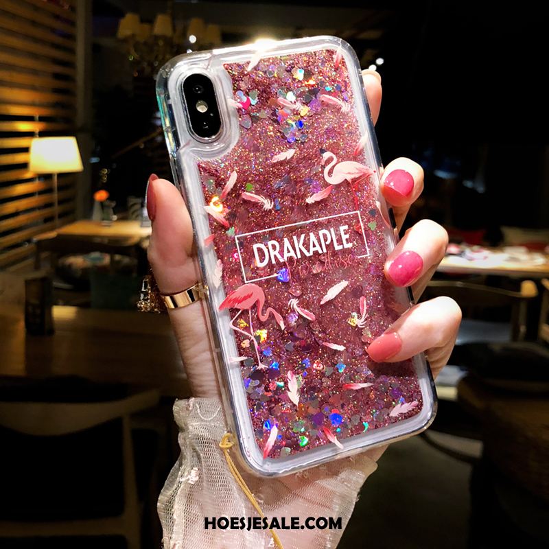 iPhone Xs Hoesje All Inclusive Anti-fall Hanger Zacht Siliconen Kopen