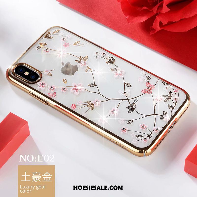 iPhone Xs Hoesje Anti-fall Mobiele Telefoon Nieuw Zacht Met Strass Aanbiedingen