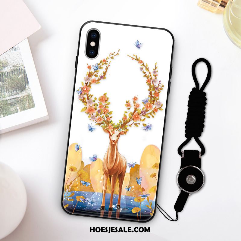 iPhone Xs Hoesje Anti-fall Scheppend All Inclusive Hanger Glas Sale