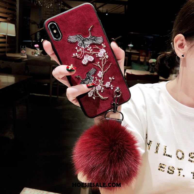 iPhone Xs Hoesje Hanger Zacht Nieuw Trendy Merk Anti-fall Korting