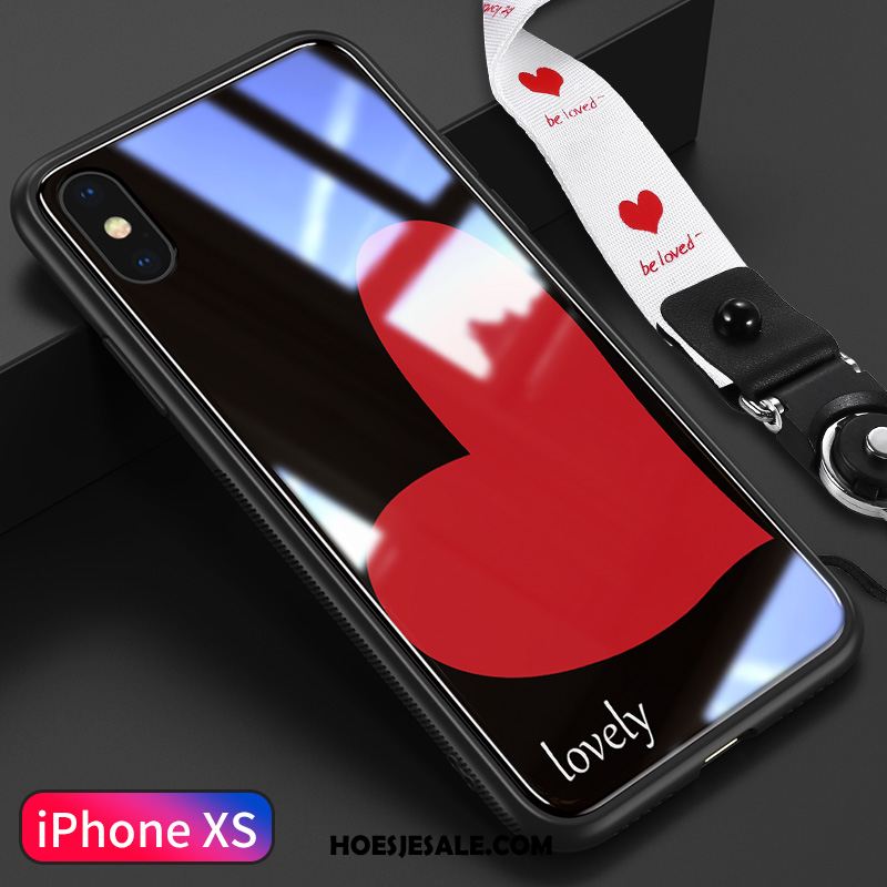 iPhone Xs Hoesje Liefde Trendy Merk Scheppend Anti-fall All Inclusive Kopen