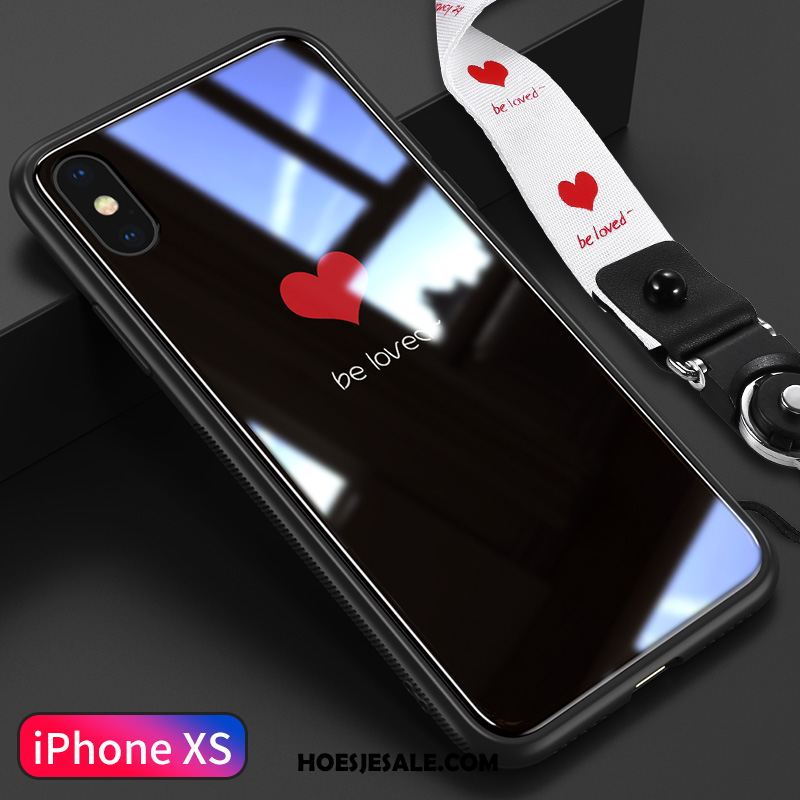 iPhone Xs Hoesje Liefde Trendy Merk Scheppend Anti-fall All Inclusive Kopen