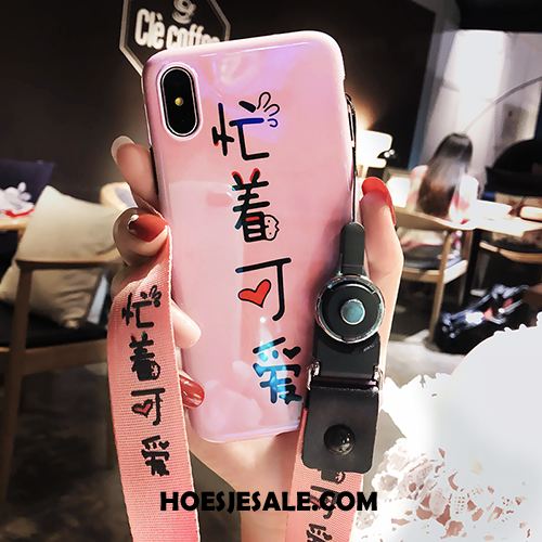 iPhone Xs Hoesje Lovers Trendy Merk Mobiele Telefoon Blauw All Inclusive Kopen