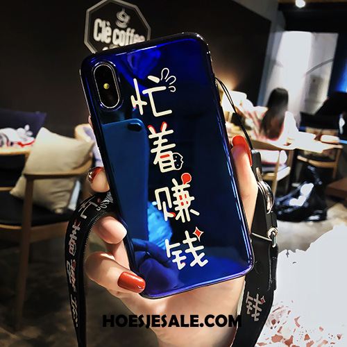 iPhone Xs Hoesje Lovers Trendy Merk Mobiele Telefoon Blauw All Inclusive Kopen