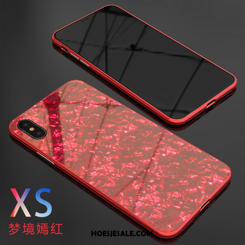 iPhone Xs Hoesje Scheppend Mobiele Telefoon Trendy Merk Blauw Schelp Sale