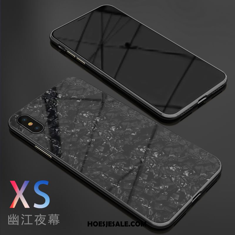 iPhone Xs Hoesje Scheppend Mobiele Telefoon Trendy Merk Blauw Schelp Sale