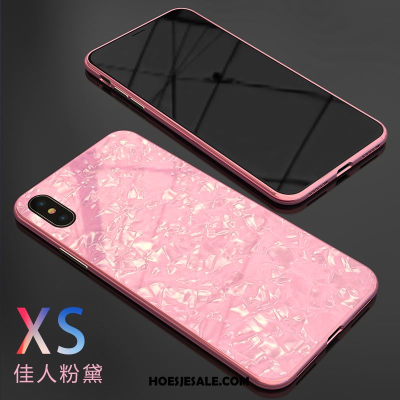 iPhone Xs Hoesje Scheppend Mobiele Telefoon Trendy Merk Blauw Schelp Sale