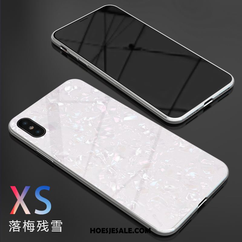 iPhone Xs Hoesje Scheppend Mobiele Telefoon Trendy Merk Blauw Schelp Sale