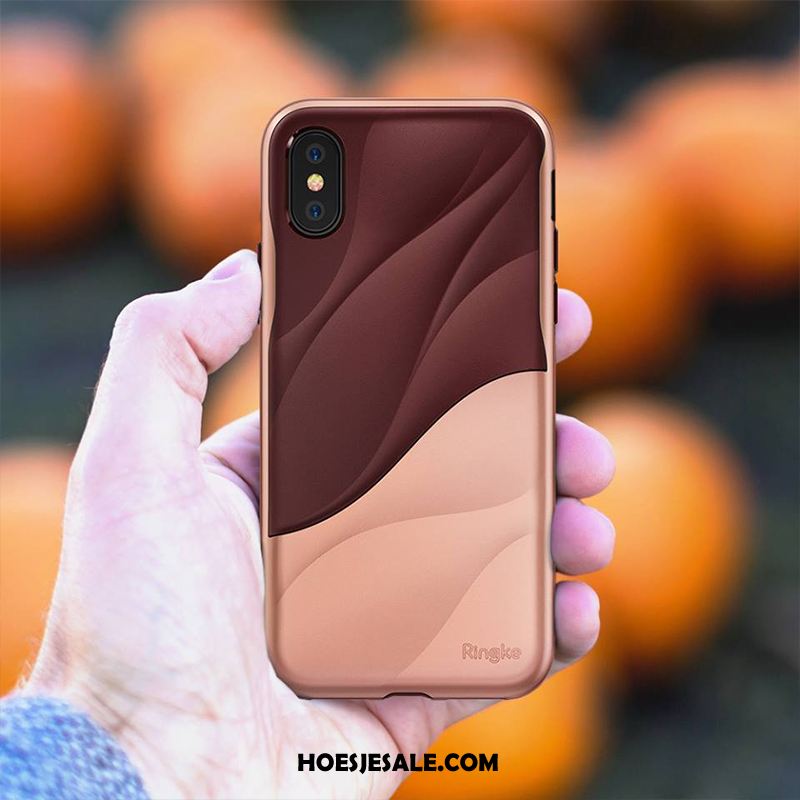 iPhone Xs Hoesje Schrobben Hoes Anti-fall Siliconen Scheppend Korting