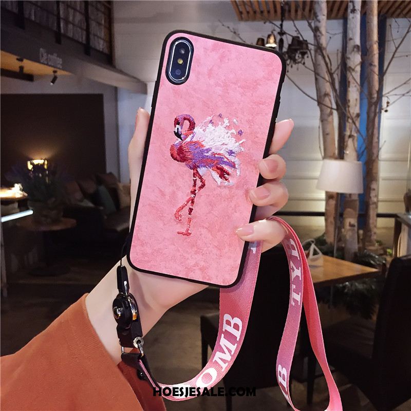 iPhone Xs Hoesje Trendy Merk Persoonlijk Nieuw Hanger Grijs Kopen