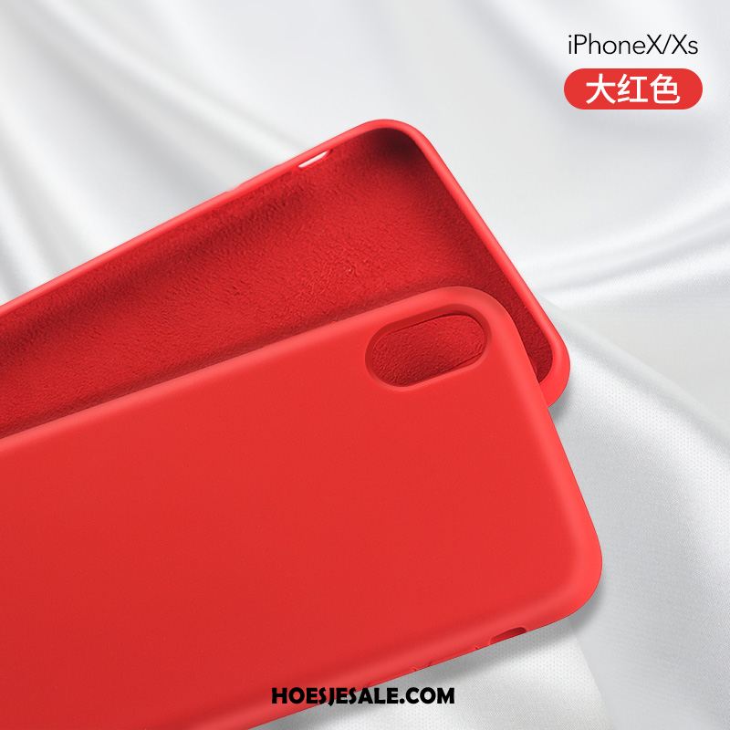 iPhone Xs Hoesje Zacht Trendy Merk All Inclusive Hoes Net Red Winkel