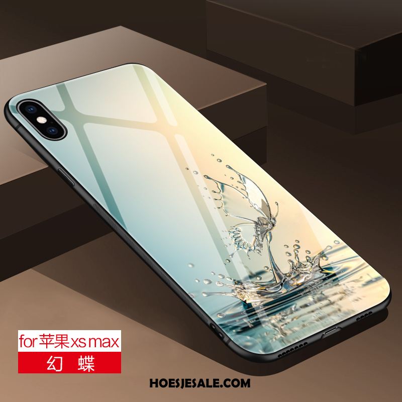 iPhone Xs Max Hoesje Anti-fall Hoes Mobiele Telefoon Bescherming Trend Winkel