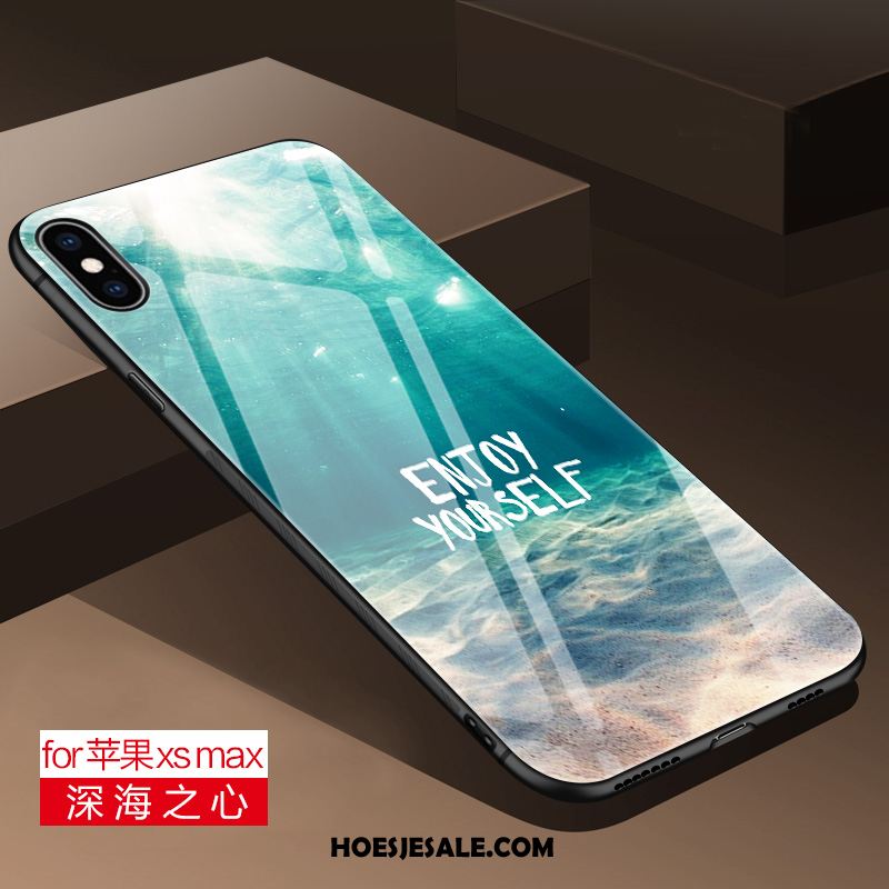 iPhone Xs Max Hoesje Anti-fall Hoes Mobiele Telefoon Bescherming Trend Winkel