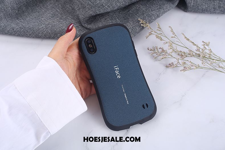 iPhone Xs Max Hoesje Hoes Hanger Anti-fall Schrobben Mobiele Telefoon Goedkoop