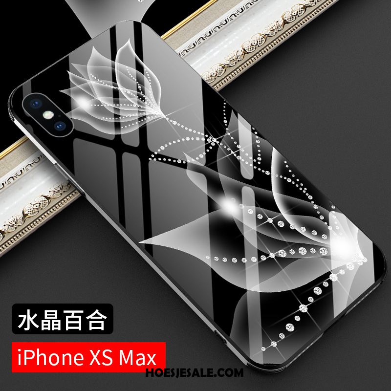 iPhone Xs Max Hoesje Mobiele Telefoon Trendy Merk Hoes Bescherming Siliconen Goedkoop