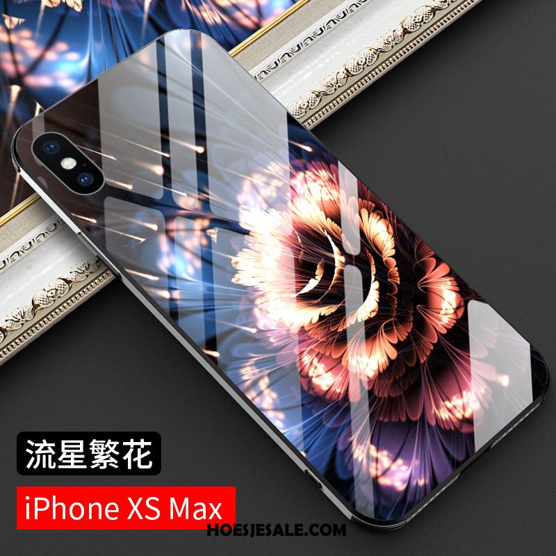 iPhone Xs Max Hoesje Mobiele Telefoon Trendy Merk Hoes Bescherming Siliconen Goedkoop