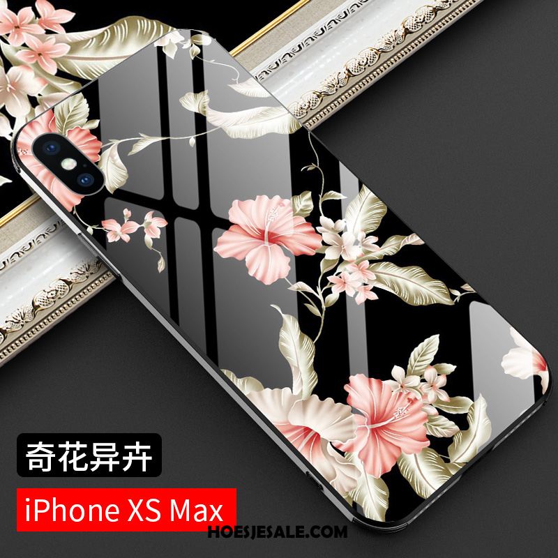 iPhone Xs Max Hoesje Mode Anti-fall Nieuw Glas Scheppend Kopen