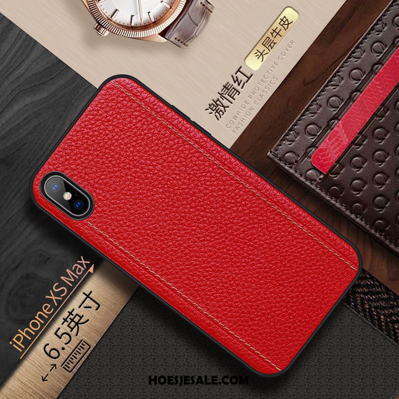 iPhone Xs Max Hoesje Trend High End Kwaliteit Anti-fall Grijs Online