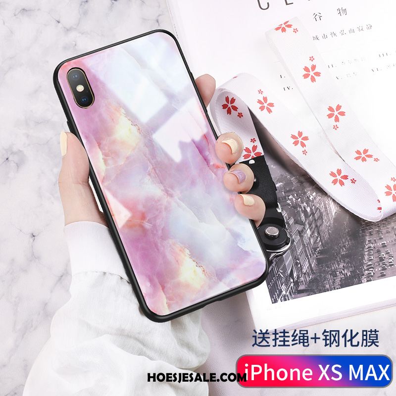 iPhone Xs Max Hoesje Trendy Merk Mobiele Telefoon Nieuw Roze Hoes Kopen