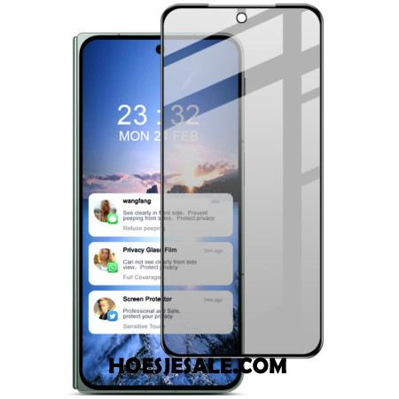 Anti-spionage Schermbeschermer Van Gehard Glas Voor Oppo Find N3 / Oneplus Open (imak)