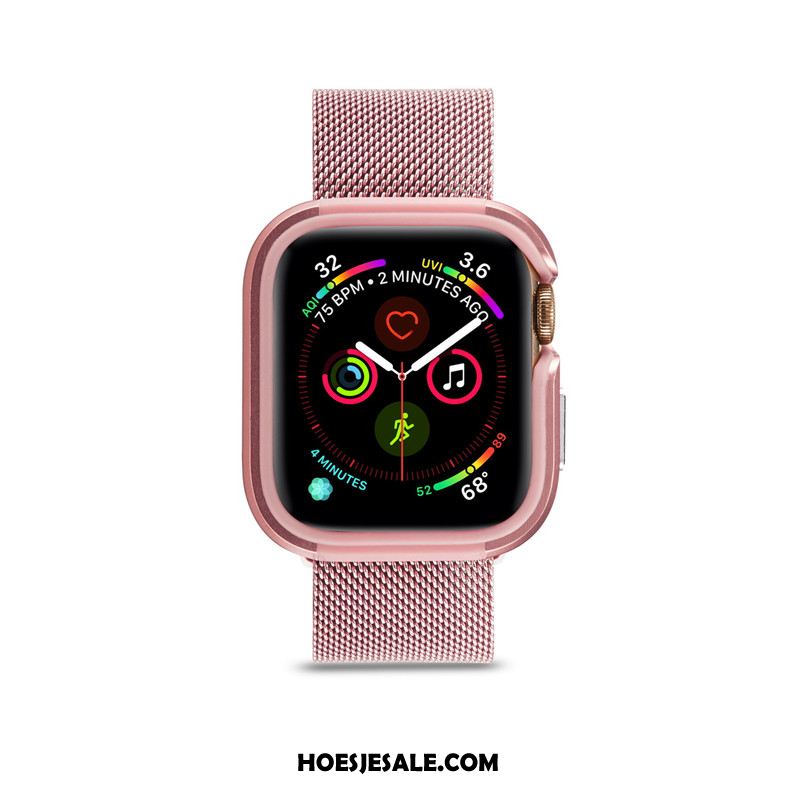 Apple Watch Series 1 Hoesje Bescherming Tas Rose Goud Metaal Hoes Online