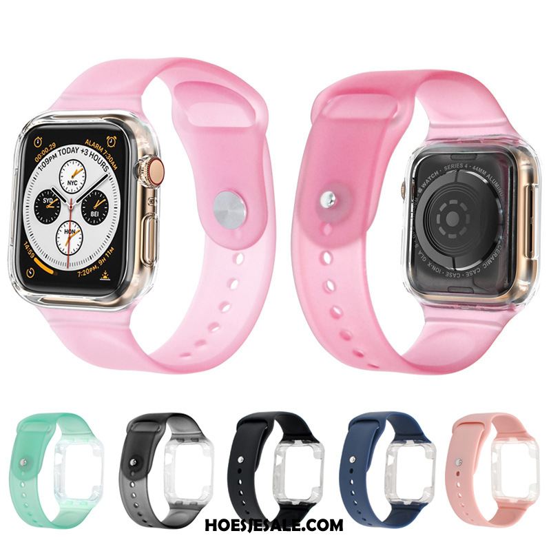 Apple Watch Series 1 Hoesje Pu Twee Kleuren Bescherming Siliconen Hoes Kopen