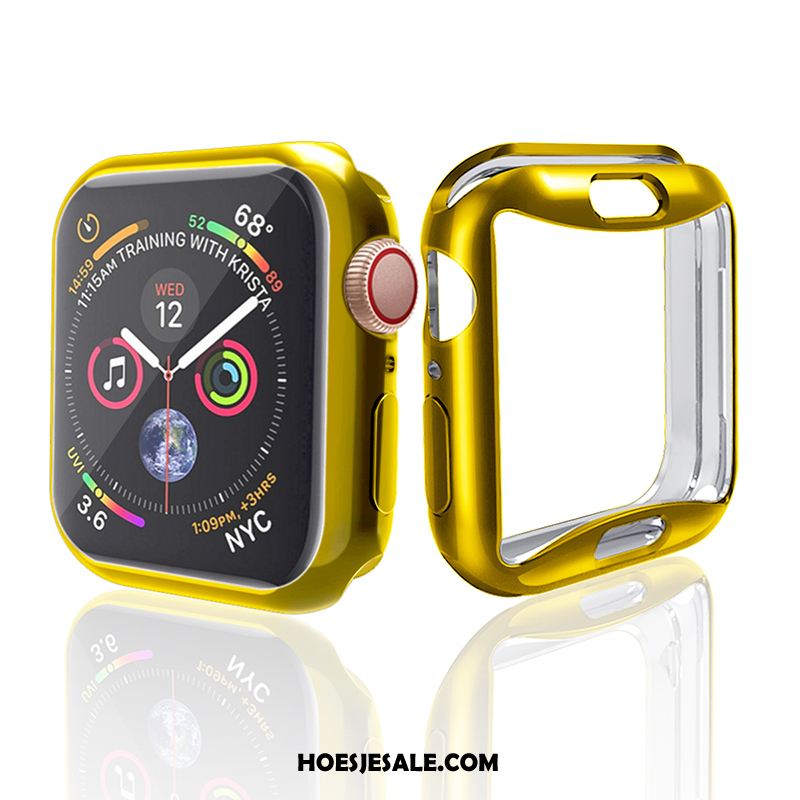 Apple Watch Series 2 Hoesje Hoes Siliconen Plating Bescherming Goud Sale