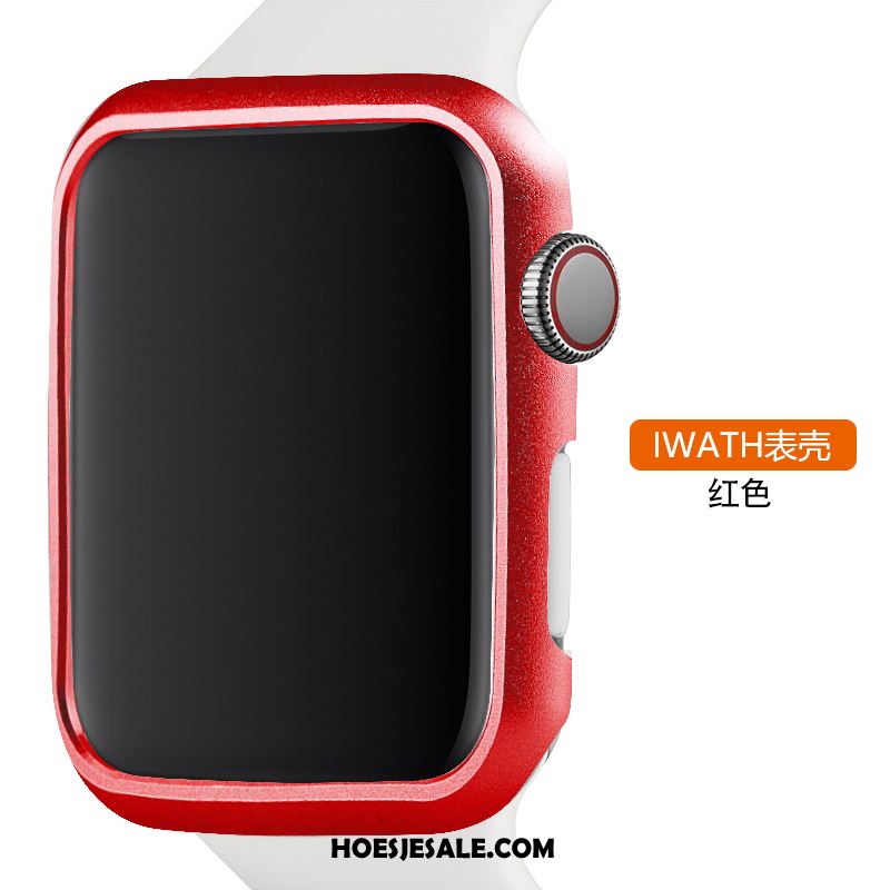 Apple Watch Series 2 Hoesje Metaal Rood Bescherming Trend Legering Sale