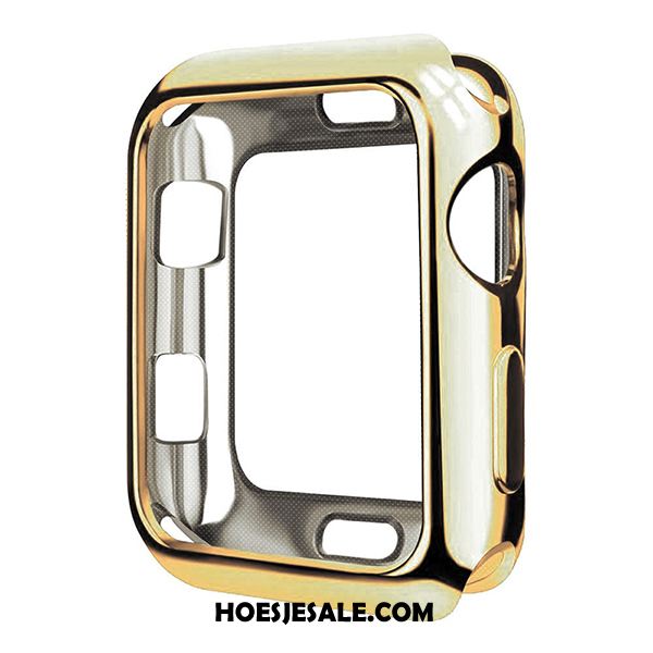 Apple Watch Series 2 Hoesje Zacht Plating Hoes Dun Doorzichtig Sale