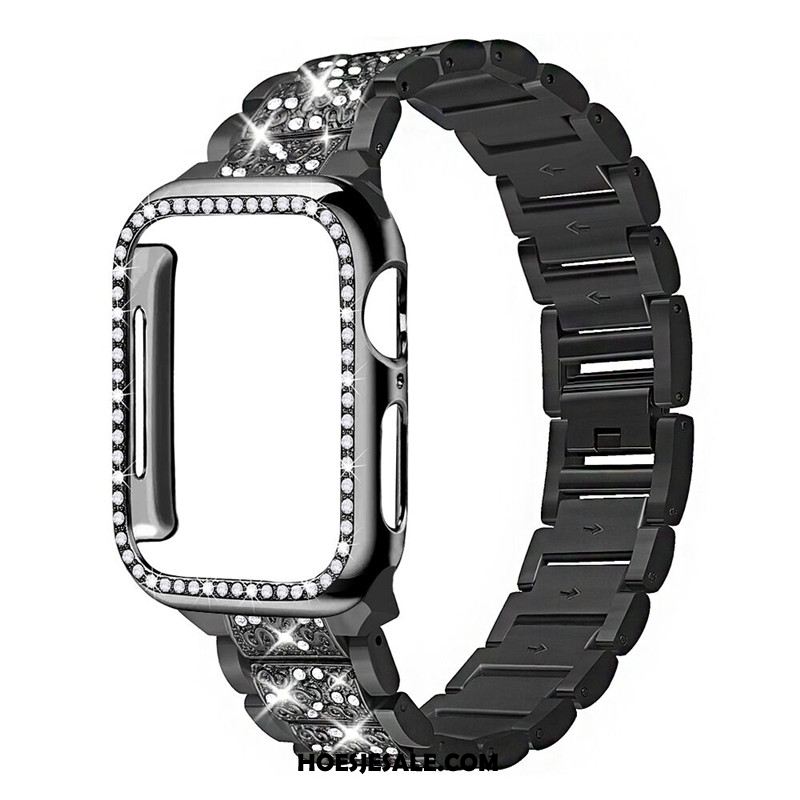 Apple Watch Series 3 Hoesje Fijne Strass Zwart Kopen