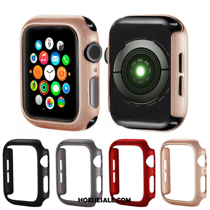 Apple Watch Series 4 Hoesje Patroon Omlijsting Roze Hoes Anti-fall Sale