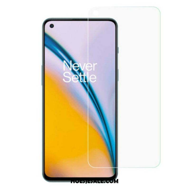Arc Edge Gehard Glas Bescherming (0.3Mm) Voor Het Oneplus Nord 2 5G Scherm | hoesjesale.com Arc Edge Gehard Glas Bescherming (0.3Mm) Voor Het Oneplus Nord 2 5G Scherm