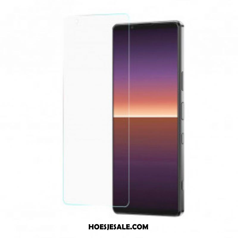 Arc Edge Tempered Glass Protector (0.3 Mm) Voor Sony Xperia 1 Iii-Scherm