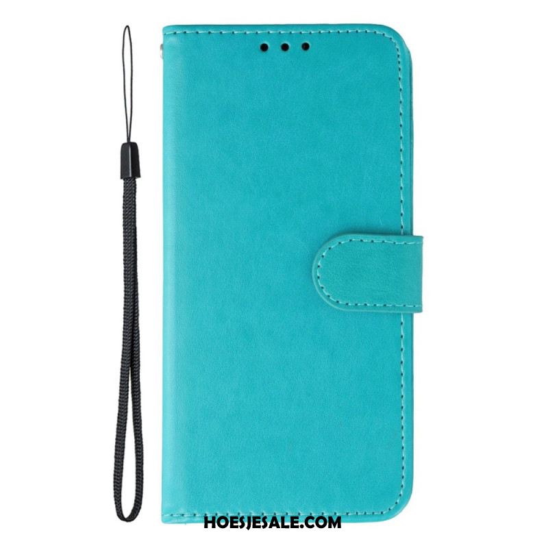 Bescherming Hoesje Oppo Find X8 Pro Kunstleren Bandje