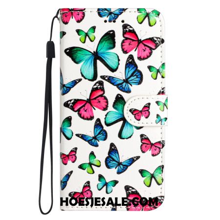 Bescherming Hoesje Oppo Reno 14 Pro 5g Kleurrijke Vlinders