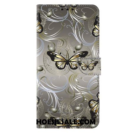 Bescherming Hoesje Samsung Galaxy A17 4g / 5g Kanten Vlinders