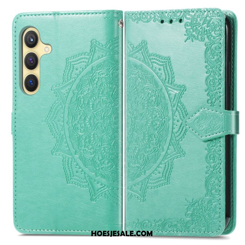 Bescherming Hoesje Samsung Galaxy S25 Plus 5g Mandala Barok