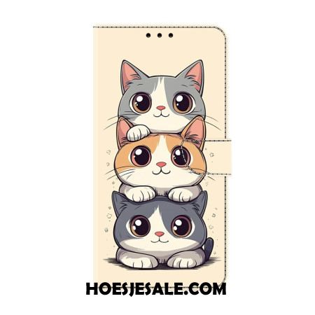 Bescherming Hoesje Samsung Galaxy S26 Plus Gestapelde Katten
