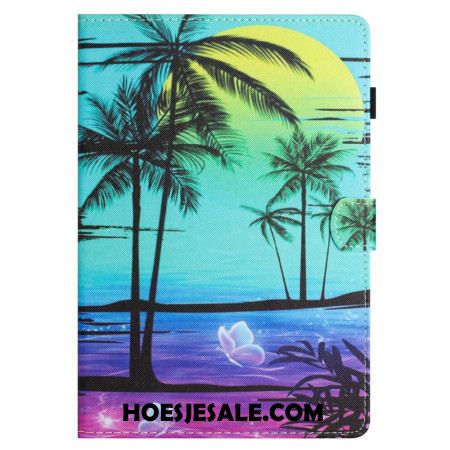 Bescherming Hoesje Samsung Galaxy Tab S11 Kokosbomen