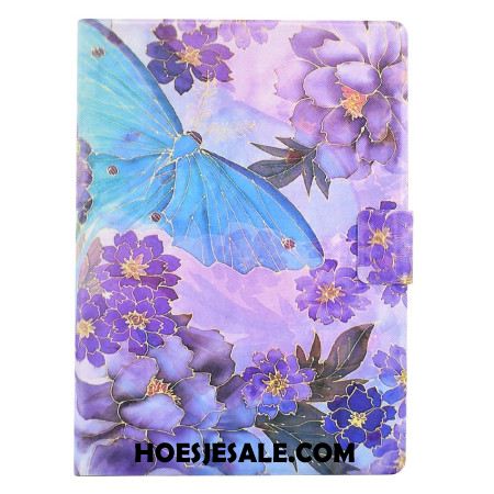 Bescherming Hoesje Samsung Galaxy Tab S11 Pioenrozen En Vlinders