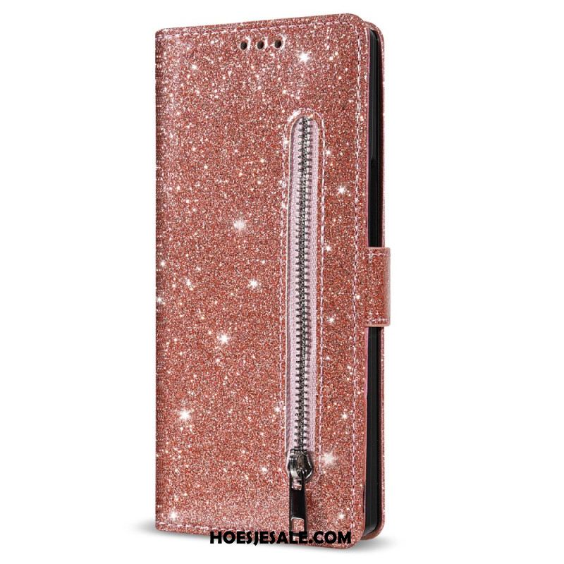 Bescherming Hoesje Samsung Galaxy Z Fold 7 Glitter