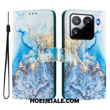 Bescherming Hoesje Xiaomi 15 Pro Oceaanmarmer