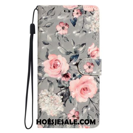 Bescherming Hoesje Xiaomi 15t Pro Roze Bloemen